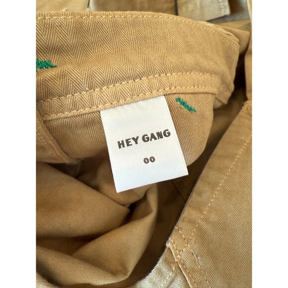 NEW Hey Gang Miner Overalls in Khaki - Picture 4 of 5